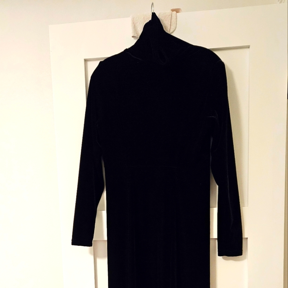 Black Velvet Dress